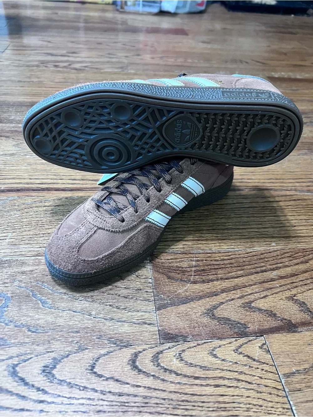 Adidas Spezial Brown Suede Sneakers